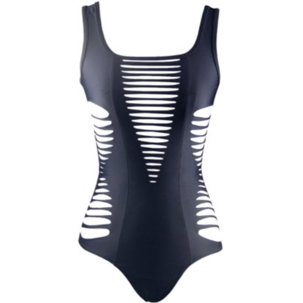 1️⃣Left❗️Slit cut out black monokini - Picture 3 of 8